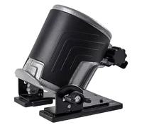 6 Speed 1900W 220V Electric Trimming Machine Woodworking Milling Engraving Hand Wood Edge Router Trimmer Compact Plunge Router (Color : Black)