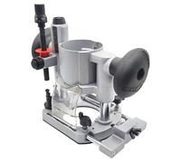 6 Speed 1900W 220V Electric Trimming Machine Woodworking Milling Engraving Hand Wood Edge Router Trimmer Compact Plunge Router (Color : Silver)