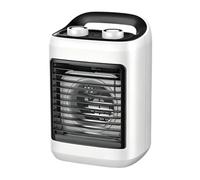 6-Speed Air Circulator with Water Chamber | Cordless Replenishable Breeze Maker for Desk Use | 17cm Lightweight Chilled Flow Unit, 180ml Tank, Quiet operations for Sleeping Work