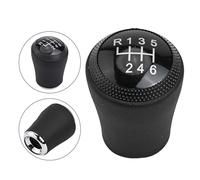 6 Speed Black Manual Gear Shift Knob For A4 B5 C5 A8 Pu+ABS Material Stylish Interior Upgrade For Smooth Shifting and Scratch Protection