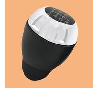 6 Speed Car Manual Transmission Shifter Lever Handball Gear Shift Knob for J&EEP for Wrangler JK 2007-2018(Silver)