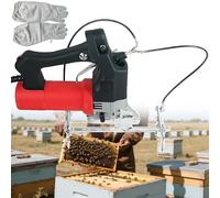 6-Speed Electric Bee Remover Machine - Electric Bee Sweeper W/Secure Clamp Switch & Non-Slips Handle - Cut Harvest Time, Get Fresher Honey