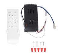 6 Speed Fan Light Remote Control with Timer Function Texture for Ceiling Fan Easy Installation Exclude Battery Direct Current Motor Dimmer