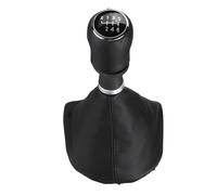 6 Speed Gear Shift Knob Leather Gaiter Boot Cover Shifter Lever Handle Stick for -Transporter T6 2015+