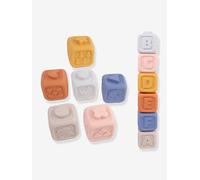 6 stacking cubes multicoloured