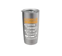 6 Stages of Debugging Design Programming Computer Science Stainless Steel Insulated Tumbler