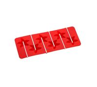 6-Starfish Cake Pop Silicone Mould - Red