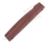 6-String Archtop for bridge Rosewood Metal Fixed Design 6-String | 77mm mounting spacing, adjustable saddles, precise intonation, easy installation, for jazz standard