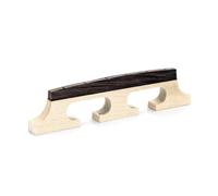6 String Banjo Bridge Three Legged Banjo Parts Maple & Ebony
