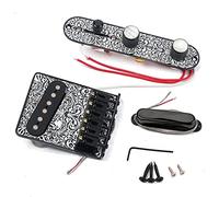 6-string Bridge Board Neck Pickup Set 3 Way Switch Control Plate For Electric Guitars Electric Guitars Replace
