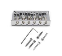 6 String Electric Bass Guitar Fixed Bridge Double Channel Alloy Guitar Hardtail Bridge Suitable For Playabilitys