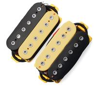 6 String Electric Guitar Humbucker Pickups Guitar Replacement Part Four Coil Cable Professional Pickup (Color : One set)