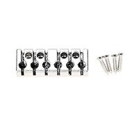 6-String Electric Guitar String Locking Nut Mounting Screws Hardware Kit 42mm Tools For Tremolo Musical Instrument Parts Guitar Locking Nut 42mm String Lock Screws Guitar String Locking Nut 42mm Nut