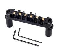 6 String Guitar Bridge Roller Saddles Adjustable Roller Saddles Guitar Bridge Replacement Electric Guitar Bridge