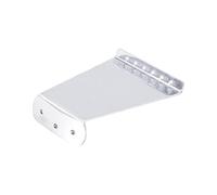 6-String Guitar Tailpiece Metal Fixed Bridge Electric For Enhanced Performances Simple Quickly Installation Electric Replacement Resonator