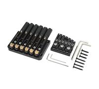 6 String Headless Guitar Bridge Heavy Duty Guitar Bridge Replacement