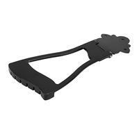 6 String Metal Guitar Tailpiece Trapeze, Easy to Install Accessory Part for Guitar Replacement, sturdy High Quality Material, Standard Design for outstanding Match, Enhance Guitar (Black)