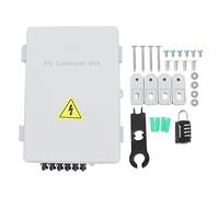 6 String Photovoltaic Combiner Box Solar Combiner Box for Off Grid Solar Power Systems