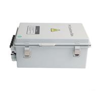 6 String PV Combiner Box with 550V DC Circuit Breaker for Solar Panels, IP65 Waterproof Housing, 6 In 1 Out for Reliable Solar Energy Distribution