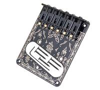 6 String Roller Saddle Bridge Plate Kit for Fender Telecaster Tele Electric Guitar Accessories