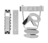 6 String Trapeze Tailpiece, Trapeze Tailpiece and Bridge Set Electroplating High Strength Stainless Steel for Guitars