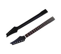 6 Strings Electric Guitar Neck Maple Neck Rosewood Fingerboard Full Black 24 Frets Red Position Marks 5.7cm Heel Width