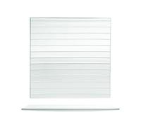 6 Striped Glass Plates 30X30 558612D H&H