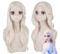 6 styles Princess Elsa and Anna Cosplay Wig adult women Long Braided beige Brown Wigs Carnival Party anna elsa Synthetic Hair anna elsa wig PL-630