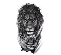 6 Styles Snake/Tiger/lions Temporary Tattoo Sticker Waterproof And Long-lasting(TYPE A)