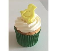 6 Sugar Easter Chicks- Made with Love & Imagination in the UK!