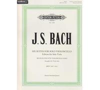 6 Suites for Solo Violoncello BWV1007-1012 (for Viola): Transcription for Viola solo