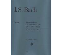 6 Suites for Violoncello solo BWV 1007-1012 - cello - (HN 666)