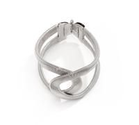 (6) Temperament Metal Smooth Bracelet Simplicity Bracelet New Cross Opening Bracelet
