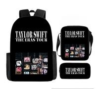 (6, Three piece set) Taylor Swift Taylor Swift primary school student schoolbag children's cartoon backpack anime backpack shoulder bag