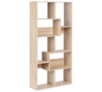 6 Tier Bookcase CHATEH 180 cm Light Brown