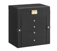 6-Tier Jewellery Case, Ink Black