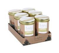 Tin of 20 Jumbo Backflow Incense Cones - Natural / Lemon Grass