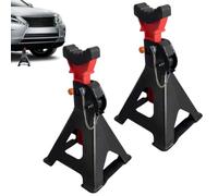 6 Ton Jack Stands - 3/6 Ton Adjustable Height Heavy Duty Locking Jackstand