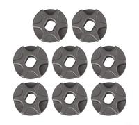 6-Tooth Chain Saw Sprocket Set, for DUC256 / DUC353 / XCU03 Models, for 221526-1, 3/8 Inch Pitch, 10 x 8 mm Center Hole, Metal Construction (8pcs)