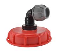 6" Top Inlet Lid for IBC Tank With Course Thread 150mm + MDPE Fitting Elbow,Tee,Straight Multiple Sizes (50mm mdpe elbow)