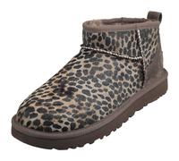 (6) UGG Classic Ultra Mini Caspian Womens Classic Boots in Leopard