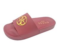 (6 UK 39 EU 8 .5US) Guess 4G Logo Autumn Spice Womens Beach Summer Flip Flops