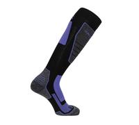 (6 UK-7 UK, Black) Salomon Womens/Ladies Pro Logo Wool Ski Socks