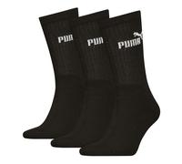 (6 UK-8 UK, Black) Puma Unisex Adult Crew Socks (Pack of 3)