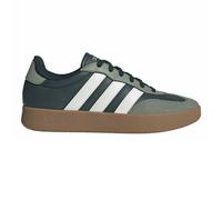 (6 UK, Aurora Green/Ivy/Core Black) Adidas Mens Barreda Stripes Suede Trainers