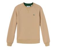 Lacoste Womens/Ladies Pique Crew Neck Sweatshirt - Beige - Beige - 6 UK
