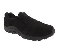 (6 UK, Black) PDQ Womens/Ladies Real Suede Ryno Slip-On Casual Trainers