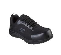 (6 UK, Black) Skechers Mens Ulmus SR Safety Trainers