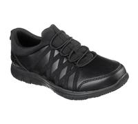 (6 UK, Black) Skechers Womens/Ladies Ghenter Dagsby Leather Safety Shoes