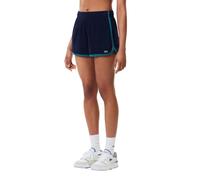 (6 UK, Blue) Lacoste Womens/Ladies Terrycloth Contrast Detail Shorts